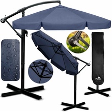Plonos PL-880 Skladací záhradný dáždnik 6-segmentový 350 cm s pokrývkou