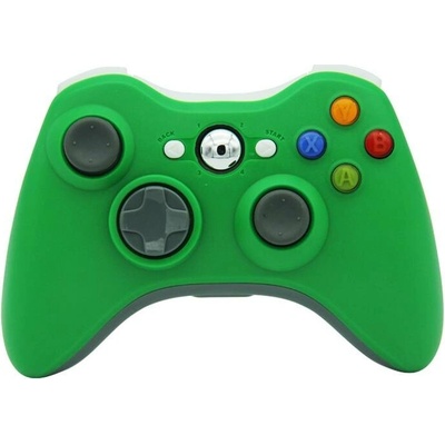 PSko bezdrátový ovladač pro Xbox 360 zelený 6845