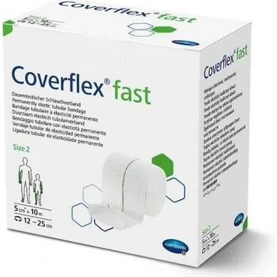 Coverflex Elastický hadicový obvaz fast—5 cm x 10 m