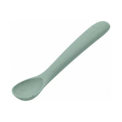KikkaBoo Lyžička Platinum Silicone Sage