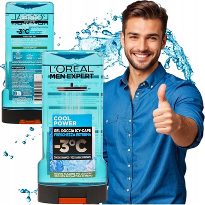L'Oréal Men Expert Cool Power sprchový gél 300 ml