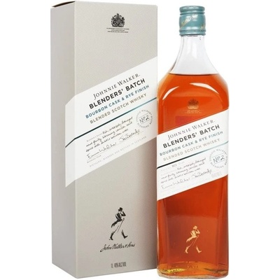 Johnnie Walker Blender's Batch Bourbon cask & Rye finish 40% 1 l (holá láhev)
