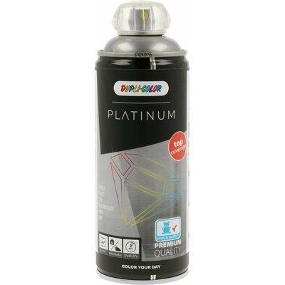 Dupli Color Platinum šedá hliníková hodvábna matná farba v spreji 400 ml
