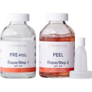 DermEden CONCENTRATES Advanced Peel изглаждащ ексфолиращ серум 2x30ml
