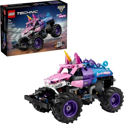 LEGO® TECHNIC 42220 Monster Jam Sparkle Smash - Разтегателна играчка (42220)