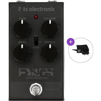 TC Electronic Fangs Metal SET Eфект за китара (FANGS METAL DISTORTION_001-SET)