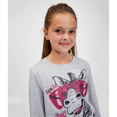 SAM 73 Сива тениска за момичета SAM 73 Agnes Sam 73 | Siv | Момичешки | 160