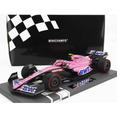 MINICHAMPS ALPINE F1 A522 TEAM ALPINE BWT N 31 7th BAHRAIN GP 2022 ESTEBAN OCON - PINK 1:18