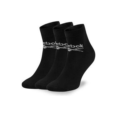 Reebok Комплект 3 чифта дълги чорапи мъжки R0429-SS24 (3-pack) Черен (R0429-SS24 (3-pack))