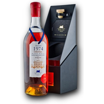 DEAU Millesime 1974 Cognac Bons Bois 43% 0,7 l (dárkové balení kazeta)