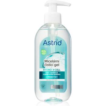 Astrid Hydro X-Cell почистващ мицеларен гел за всеки тип кожа на лицето 200ml