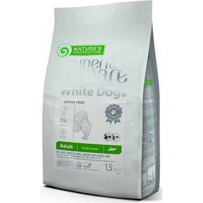 Nature's Protection Superior Care Dog White Dogs Adult Small Breed Grain Free Insect 1,5 kg