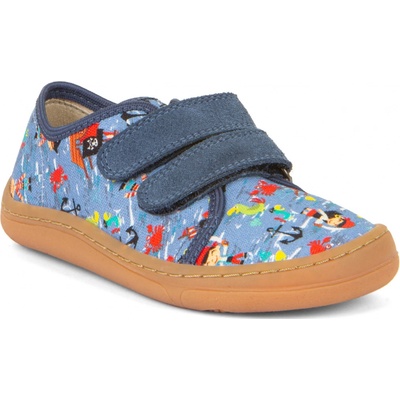 Froddo Barefoot tenisky textilné G1700379-14 denim