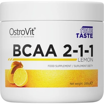 OstroVit BCAA 2: 1: 1, лимон, 200 g, OstroVit