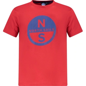 North sails Детска тениска с къс ръкав north sails, Размер 10a, Цвят Червено (795210000_ro0230)