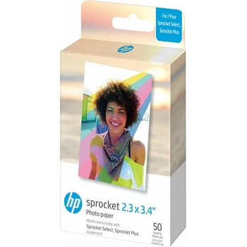 HP Zink Paper Sprocket Select 50 бр. Фото хартия (HPIZL2X350)