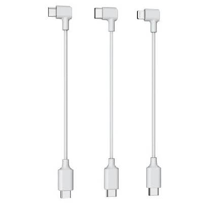 | Комплект от 3 USB кабела за дрон Atom | Micro/Type C/Lightning (AT-CABLES)