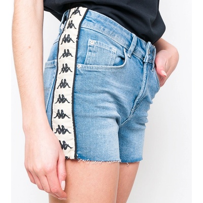 Kappa dámské kraťasy Banda Brizida Blue/Light Cobalt/Light Beige