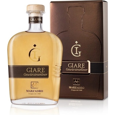 Marzadro Grappa Giare Gewürztraminer 41% 0,7 l (kartón)