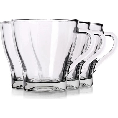 ADH Sada šálok sklo 4 x 300 ml