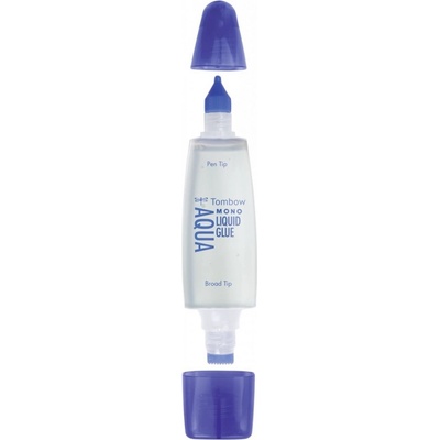 Tombow Tekuté transparentné lepidlo s dvoma hrotmi, 50 ml