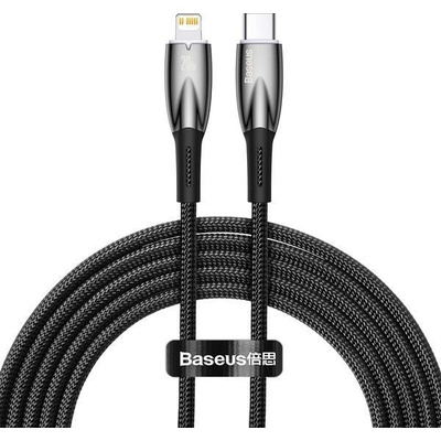 Baseus CADH000101 typu C na Apple Lightning 8kolíkový Power Delivery 20W, 2m, černý