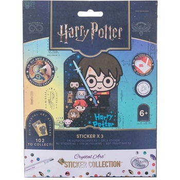 Craft Buddy Комплект стикери Craft Buddy - Harry Potter, Диамантен гоблен, асортимент (CBCA-31HPSSTK)
