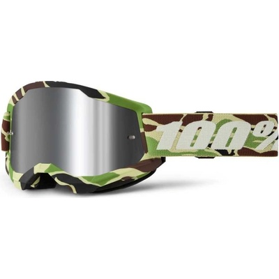 100% Strata 2 War Camo zrkadlové skla