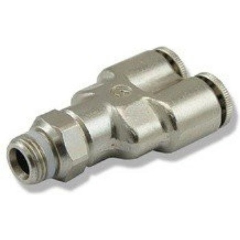 INVITAL Метален y-разклонител с външна резба 1/8