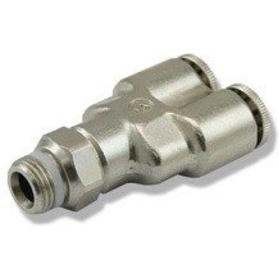 INVITAL Метален y-разклонител с външна резба 1/8