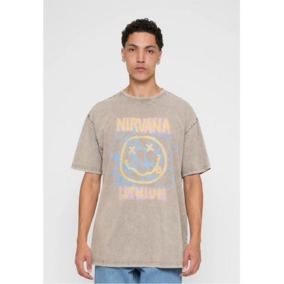 Mister Tee Мъжка тениска в бежов цвят Mister Tee Lithium OversizeUB-MT1986-00706 - Бежов, размер S