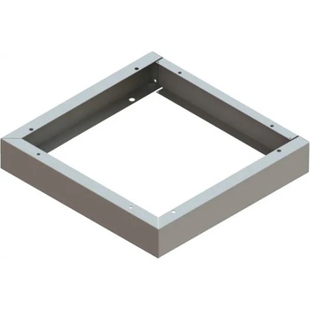GUNKO Основа за външен шкаф 600x600 мм. , 100 мм. височина, светло сива, GUNKO (PRC BZ 6060 H10)
