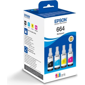 Atrament Epson 664 CMYK - originálny