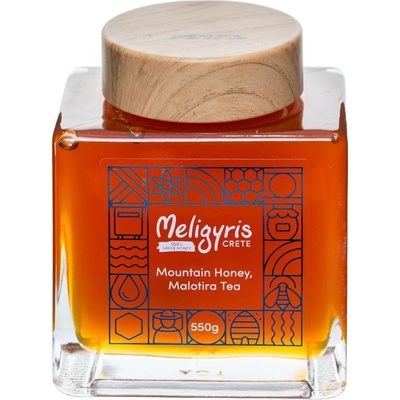 Meligyris Řecký med Malotira horský květový 550 g