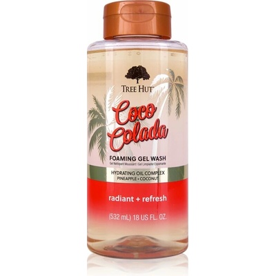 Tree Hut Coco Colada Foaming Gel Wash pěnivý sprchový gel 532 ml