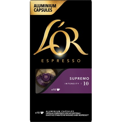 L'OR Supremo ALU капсули за Nespresso® 10 бр