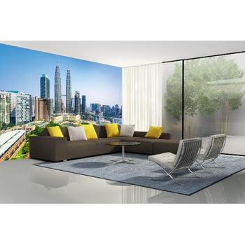 DIMEX ART s. r. o Самозалепваща се флизелинова фототапета куала лумпур 375 x 250 см