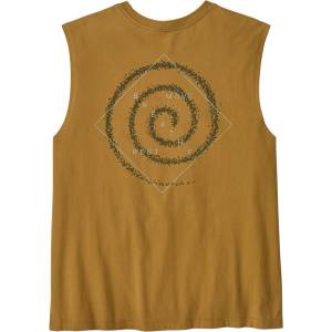 Patagonia Дамски топ Patagonia Women's Multi-Pitch Boxy Tank Top - Bobcat Brown (916-6170-0212)