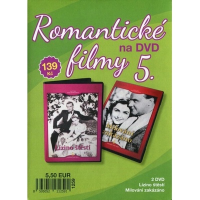 Romantické filmy 5 - 2 DVD