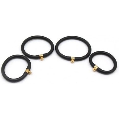 Slave4master Adjustable E-Stim Cock Ring Set – Zboží Dáma