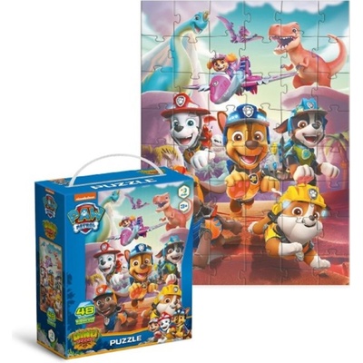 Teddies Tlapková patrola Záchrana dinosaurů 48 dielov