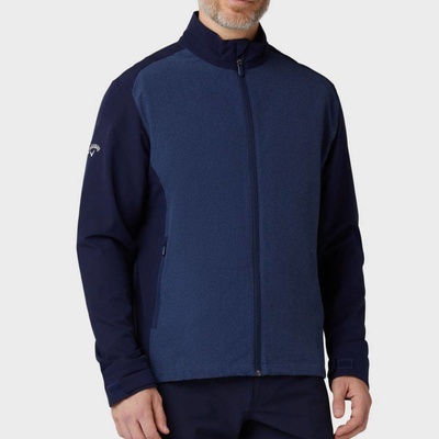Callaway Golf LS FULL ZIP WIND PEACOAT HEATHER