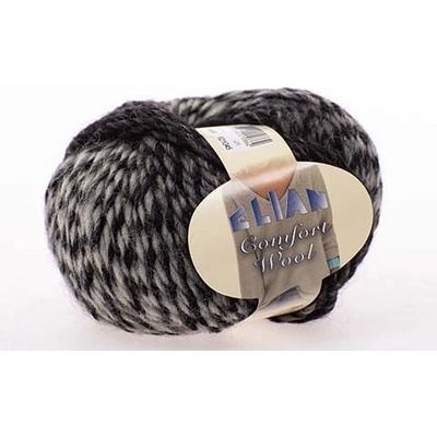 VSV Priadza Elian Comfort Wool 458 čierna
