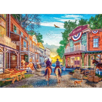 EUROGRAPHICS - Puzzle Dominic Davison: Wild West Country - 1 000 piese