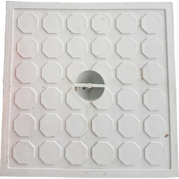 Technodrain Heavy Plastový poklop na šachtu pojízdný 400 x 400 mm
