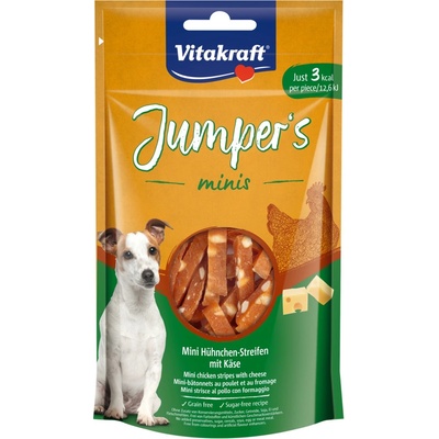 VITAKRAFT JUMPERS MINIS KURACIE SO SYROM 80 G