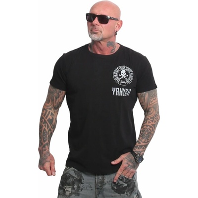 Pánské tričko Middle Regular T-Shirt Černá