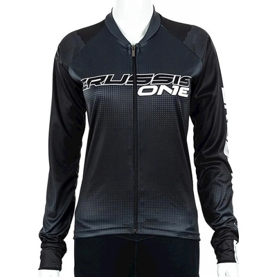 Dámský Crussis ONE dlouhý rukáv černá/bílá