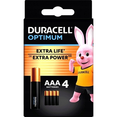 DURACELL Optimum AAA 4 ks 42391