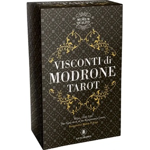 Lo Scarabeo Оригинални карти Таро Visconti di Modrone Tarot, Museum Quality - Mattia D`Auge (Луксозно издание)